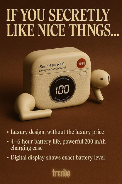 Q86 Retro Camera-Style T-Buds – Advanced Bluetooth 5.49 TWS Earbuds with Noise Reduction & Charging Display Case